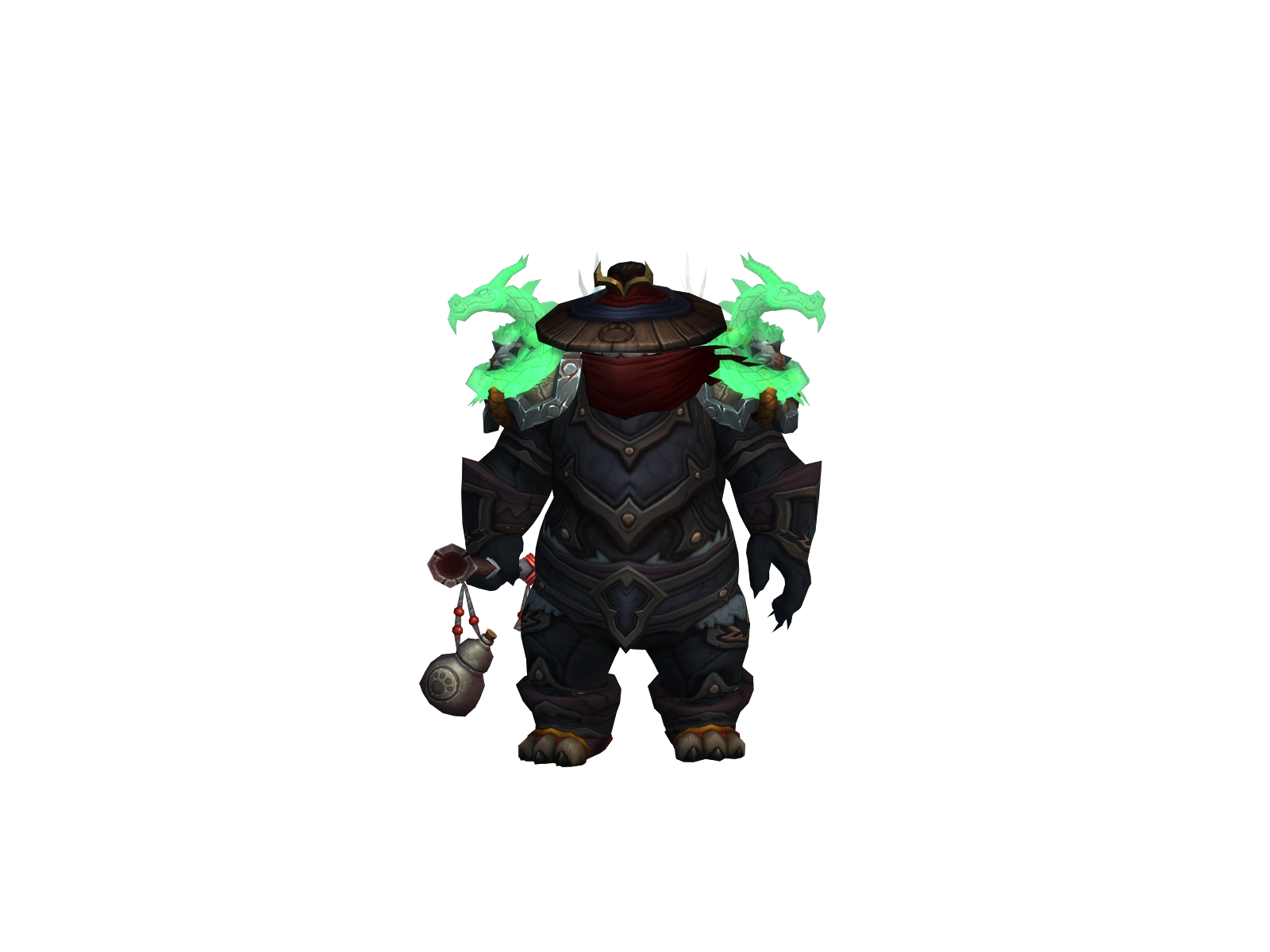 Monkbass 3D character render