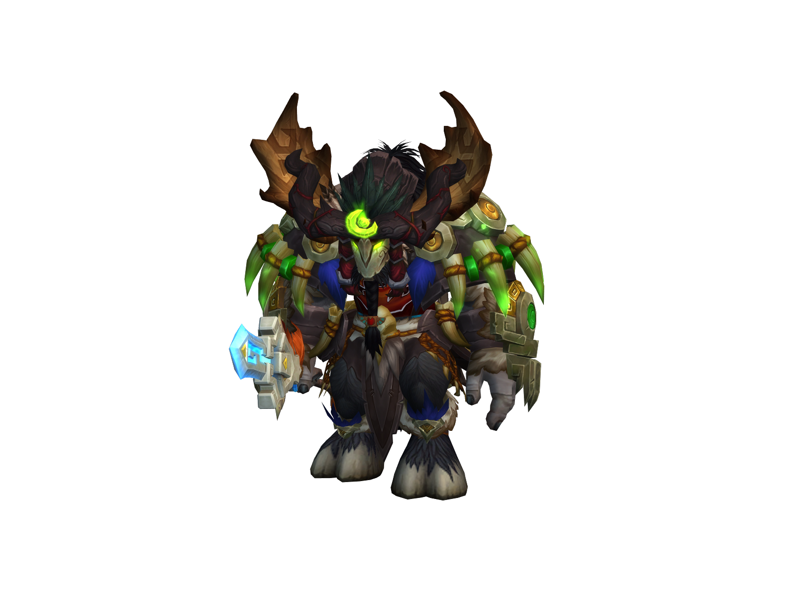 Kharun 3D character render