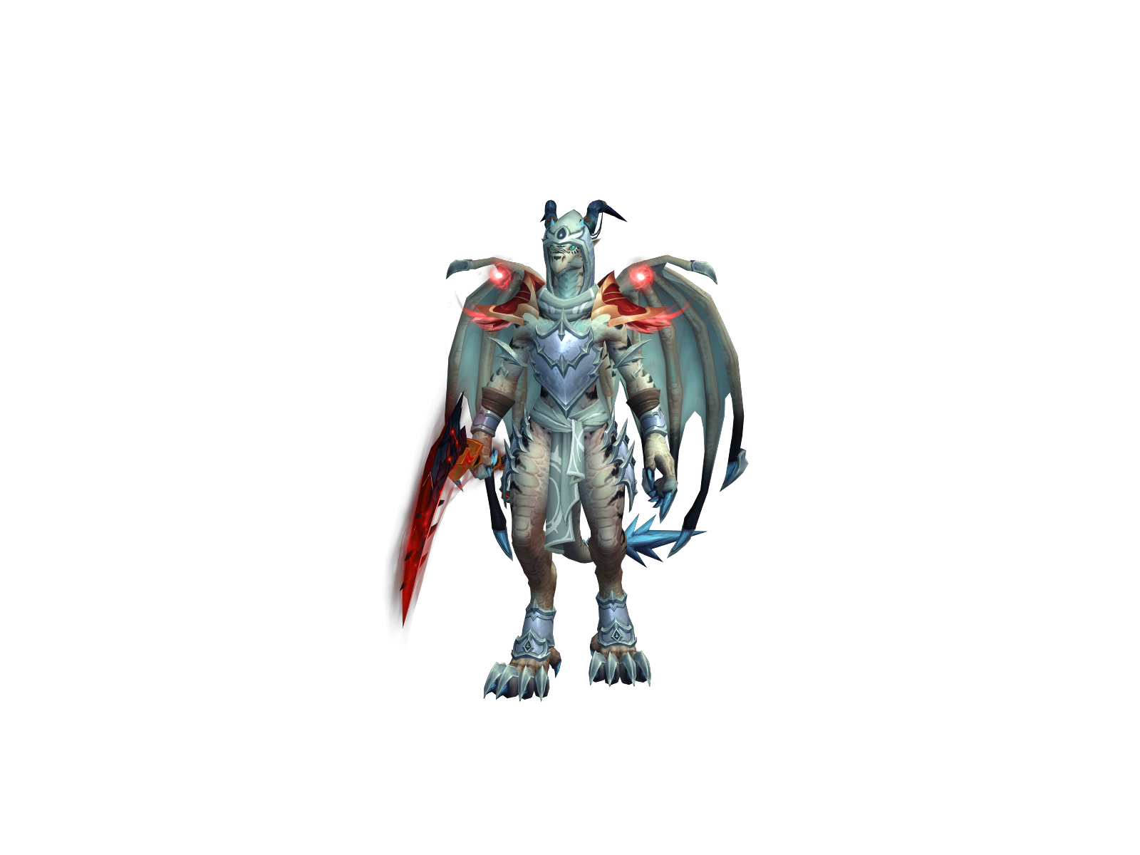 Radiansus 3D character render