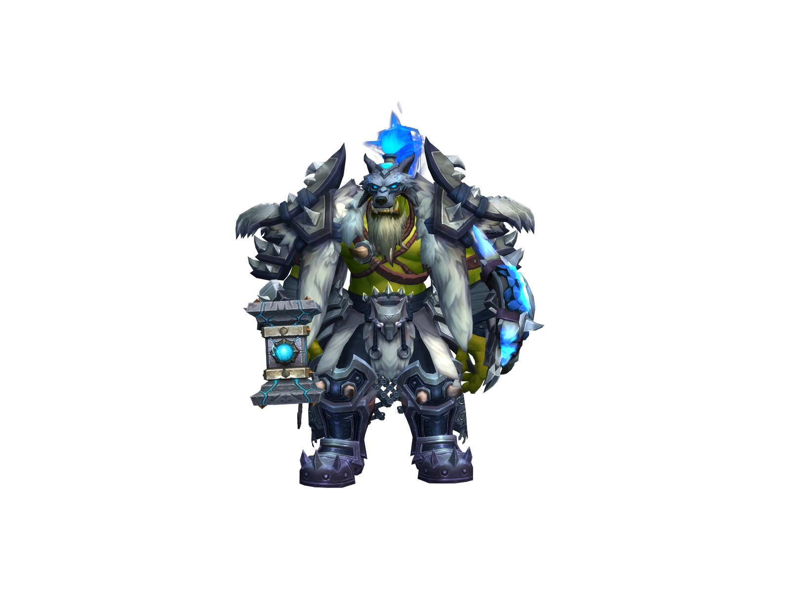 Grillet 3D character render