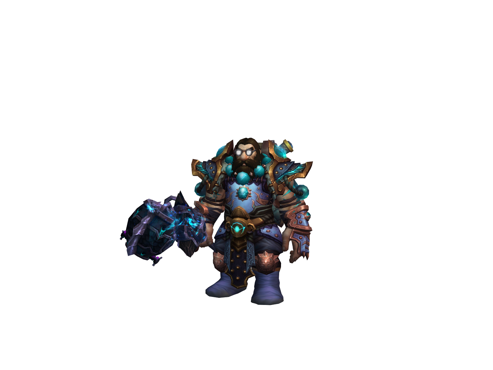 Monkku 3D character render