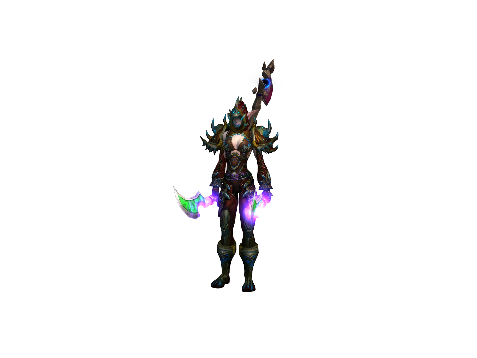 Leasherx 3D character render