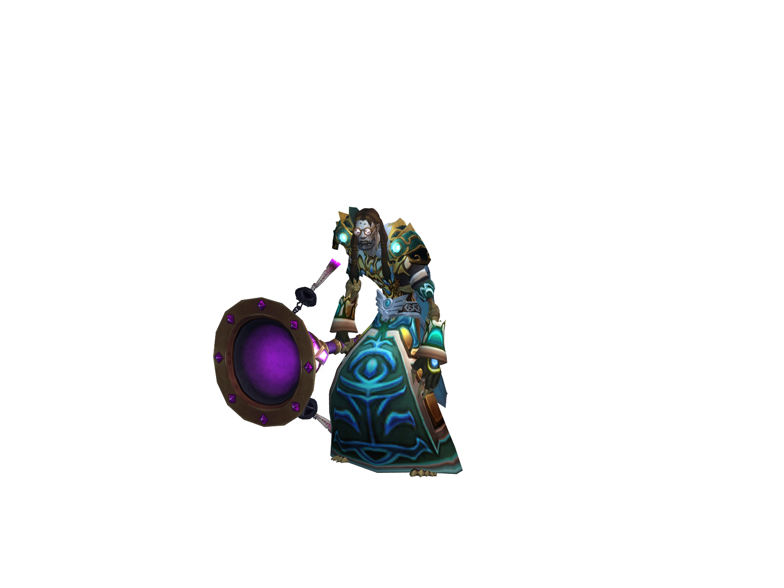 Deathtime 3D character render