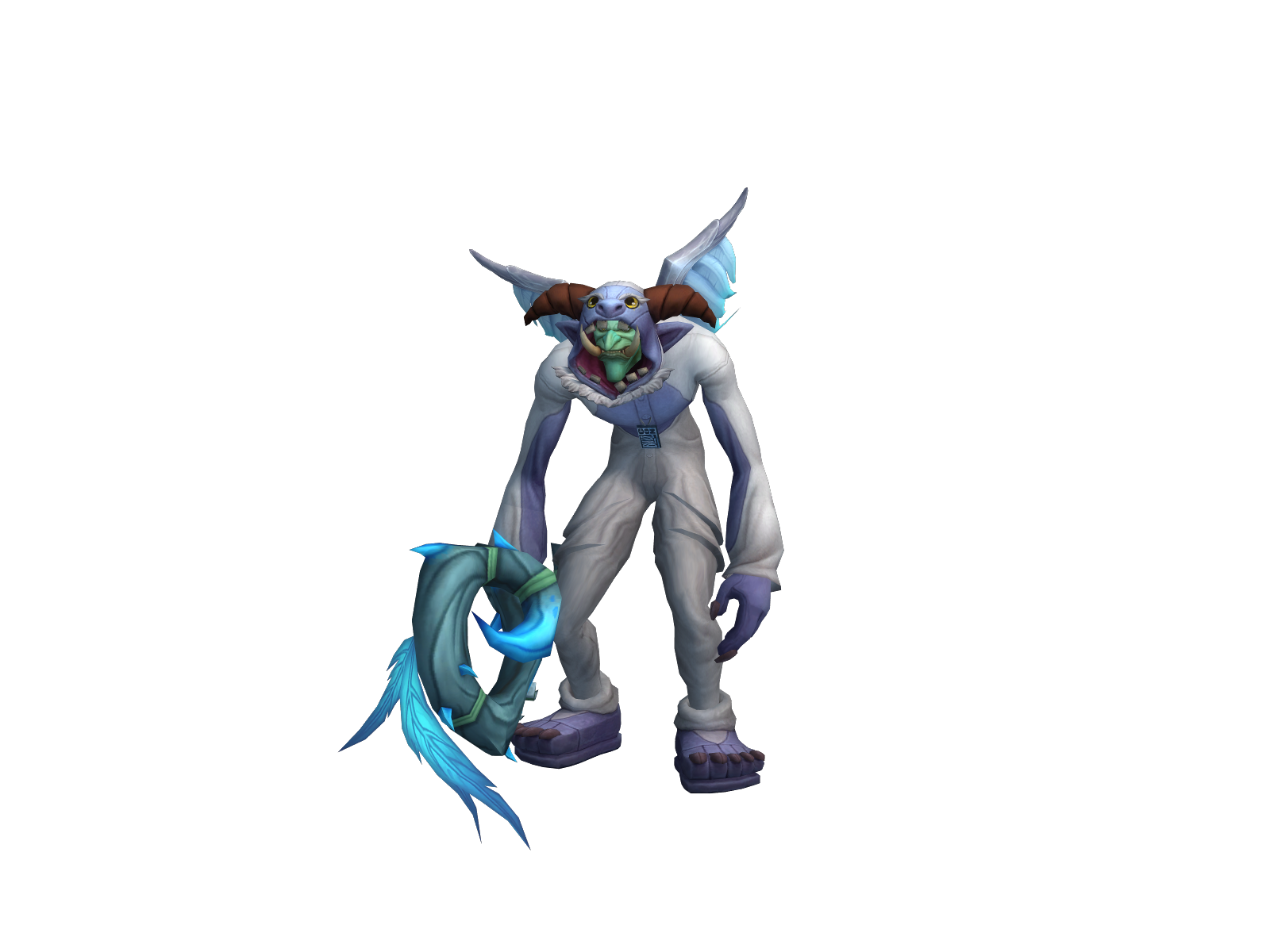 Chickenboss 3D character render