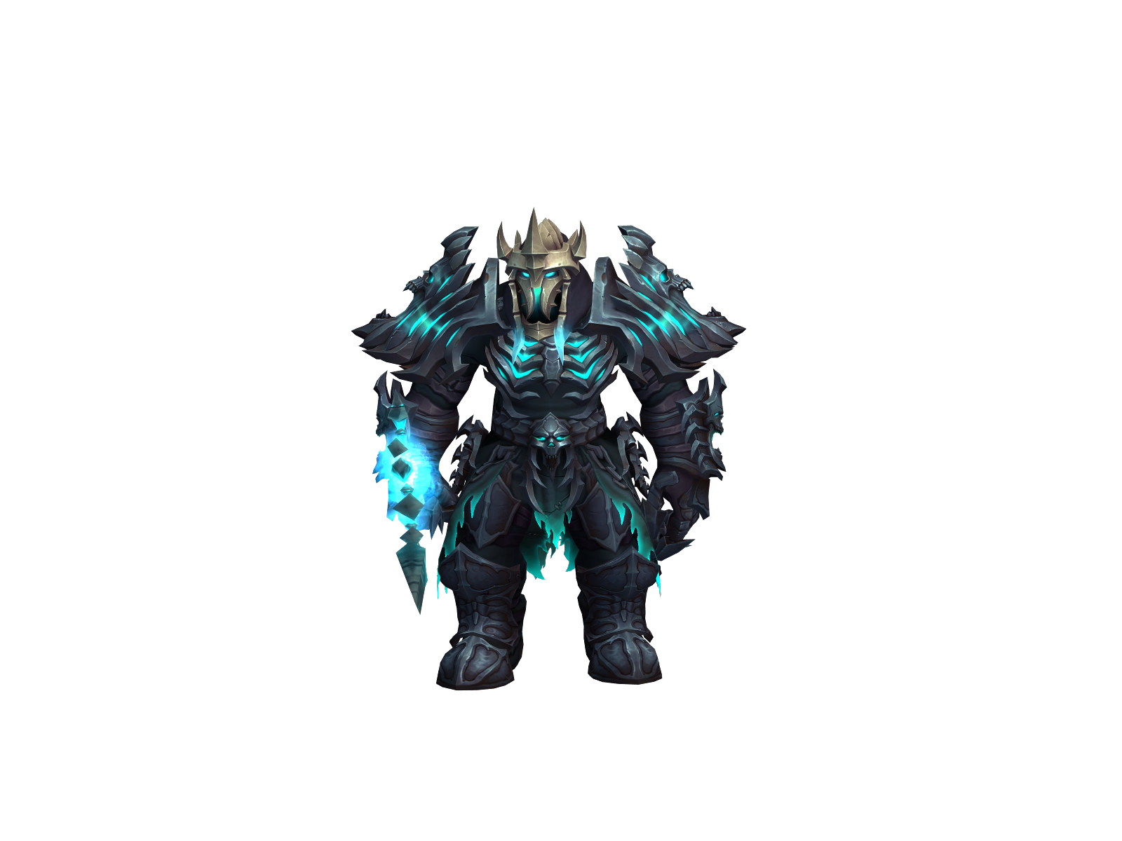 Gilgames 3D character render