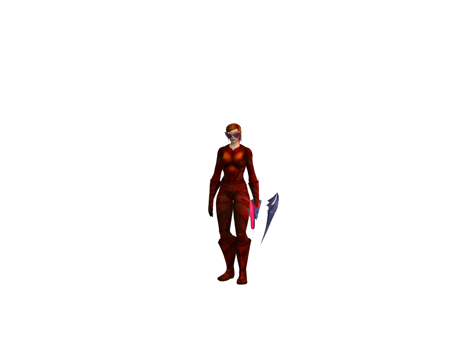 Ìu 3D character render