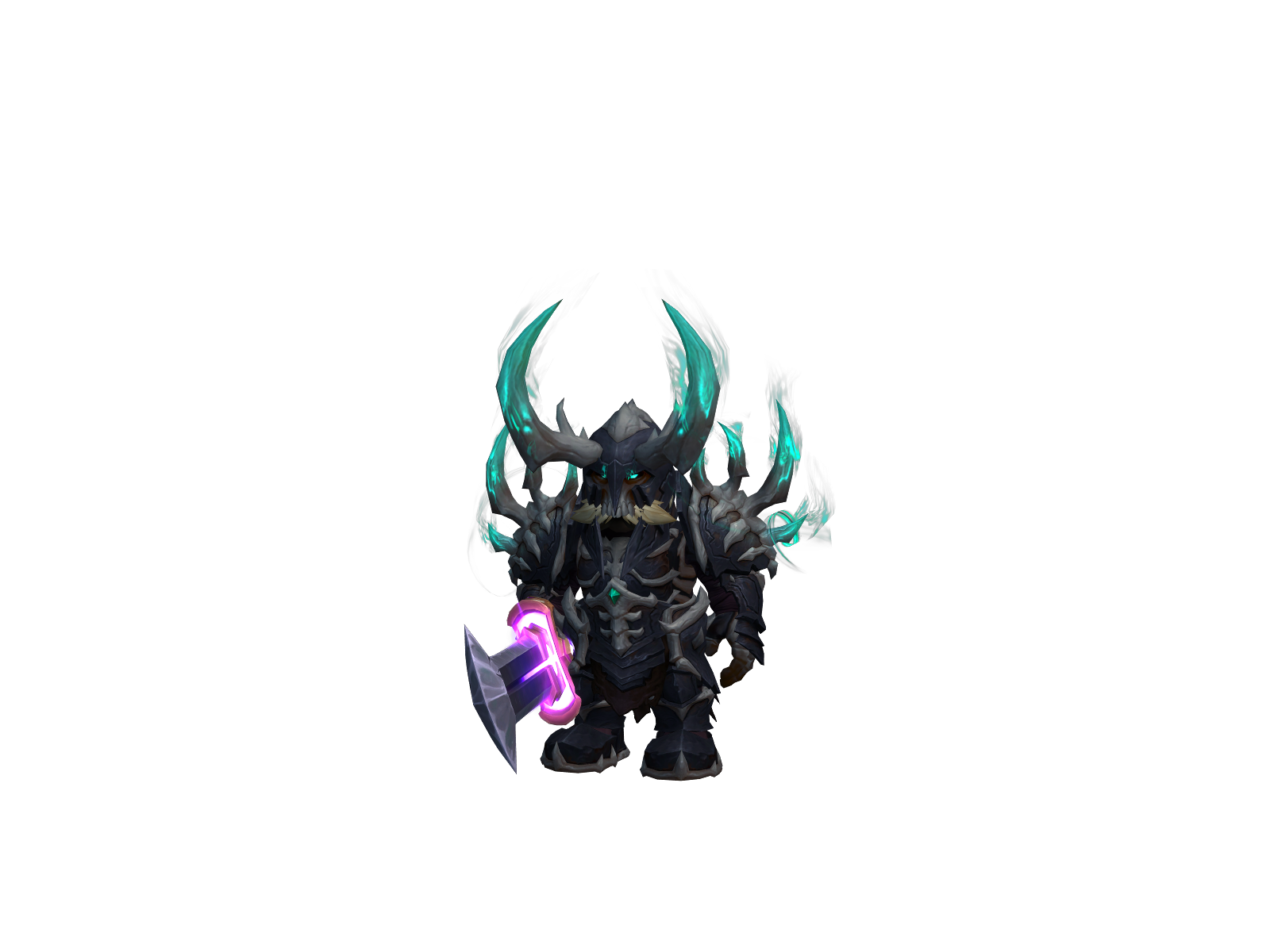 Bichorrugo 3D character render