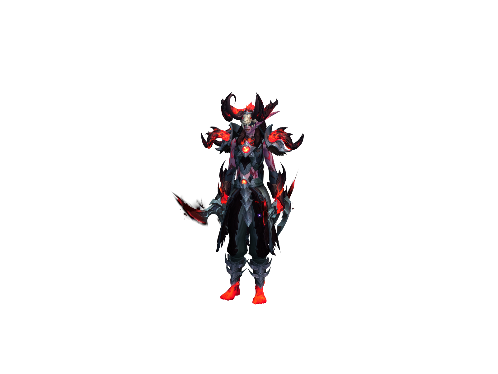 Sparksitö 3D character render