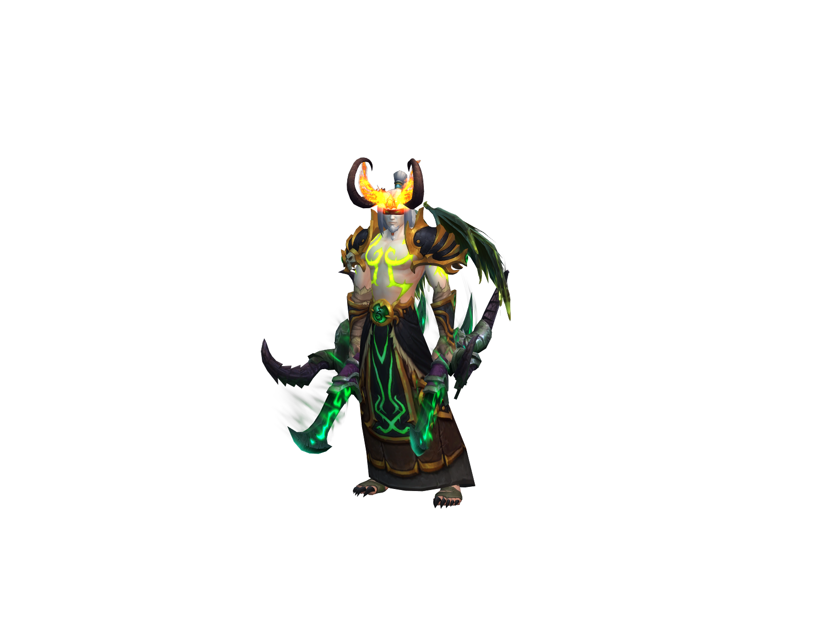 Ðárkness 3D character render