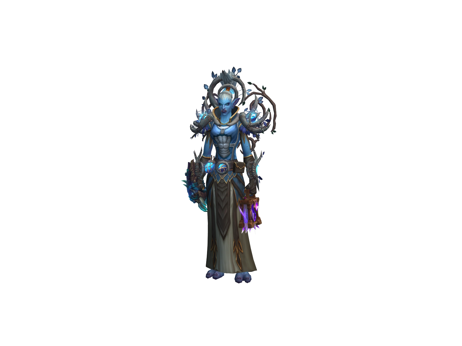 Khenes 3D character render