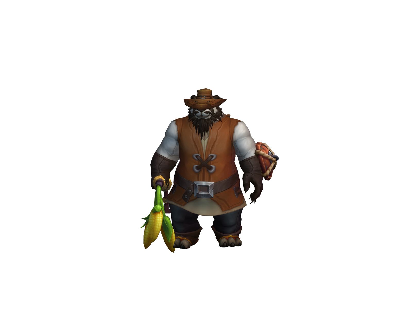 Papücho 3D character render