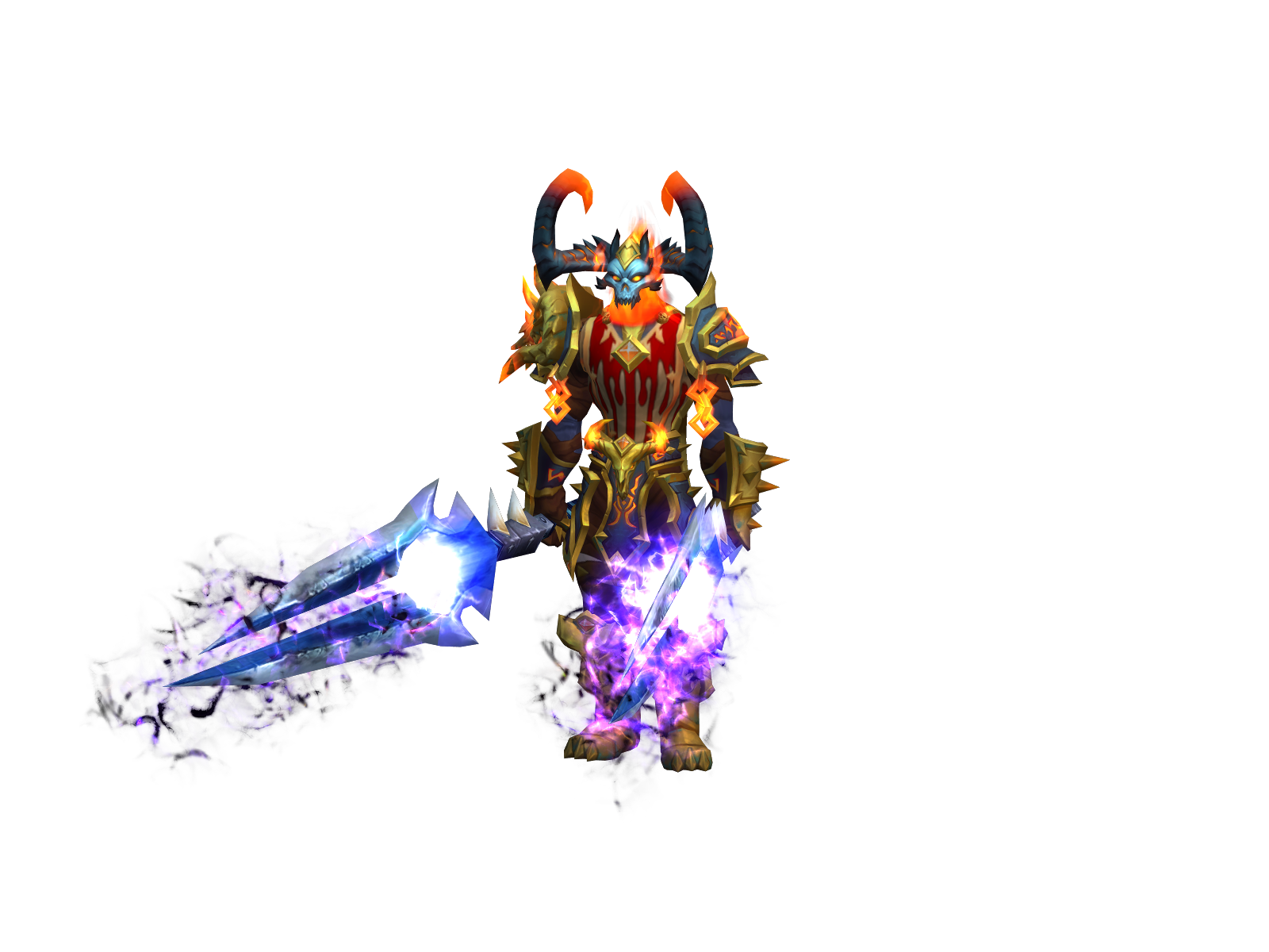 Goldenhard 3D character render