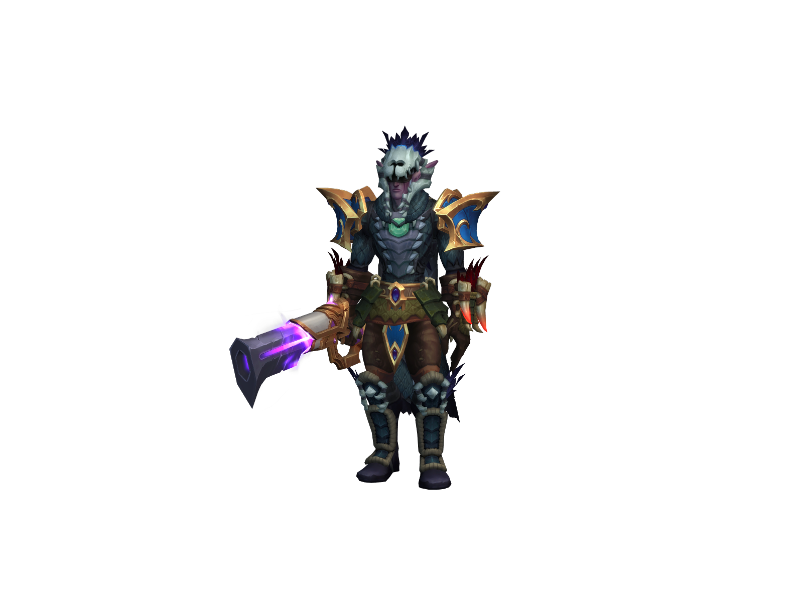 Droven 3D character render