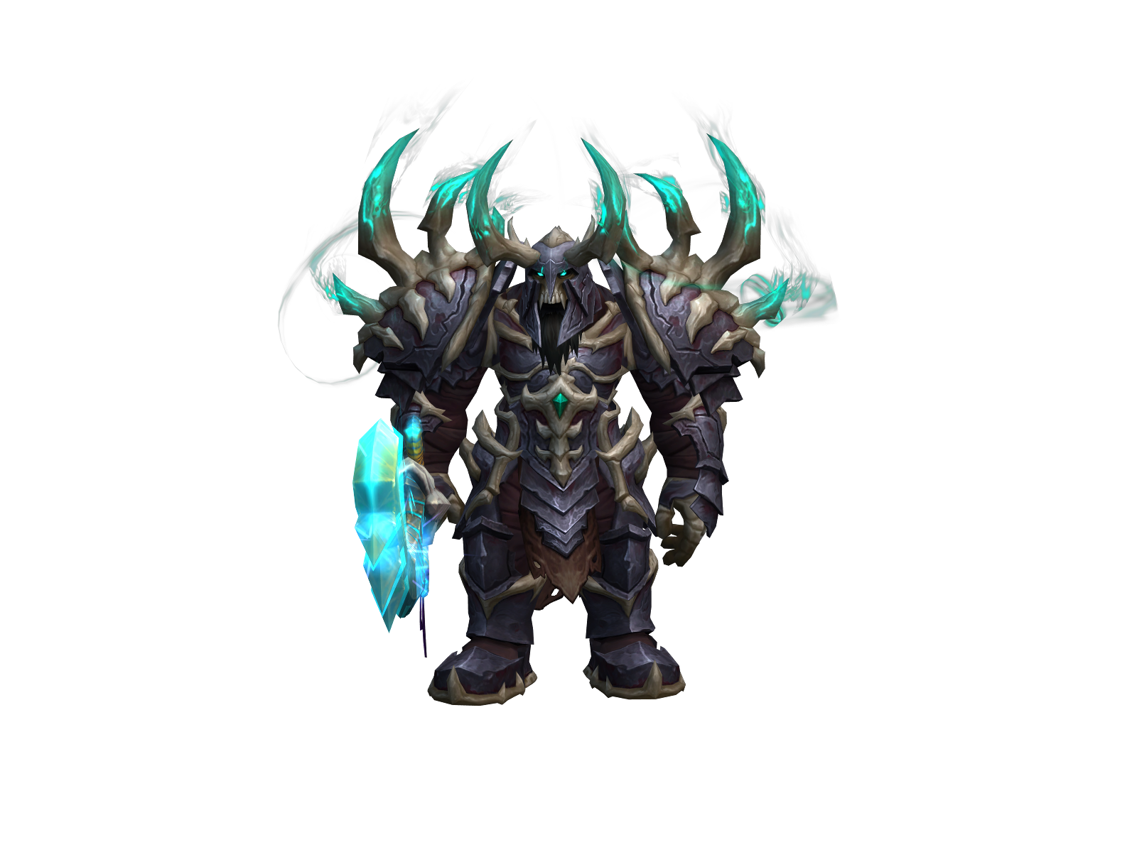 Neçro 3D character render