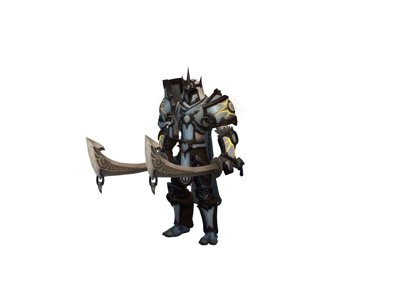 Skgael 3D character render