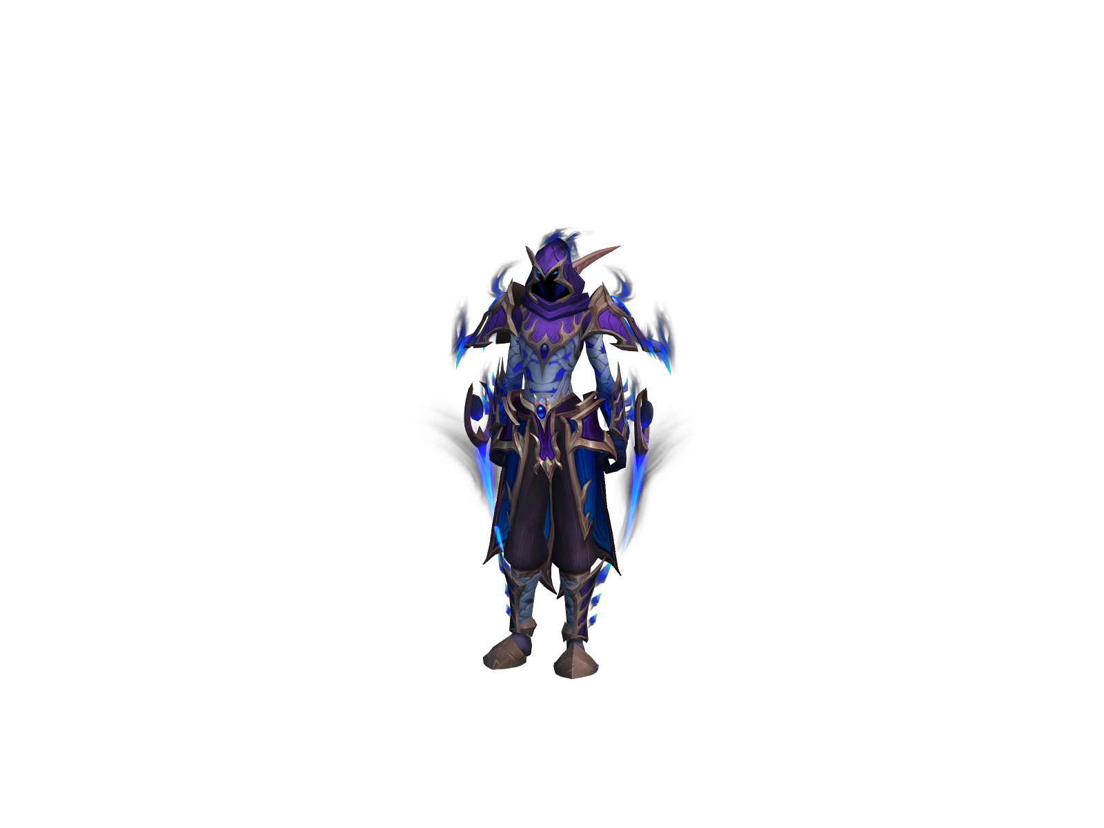 Notked 3D character render