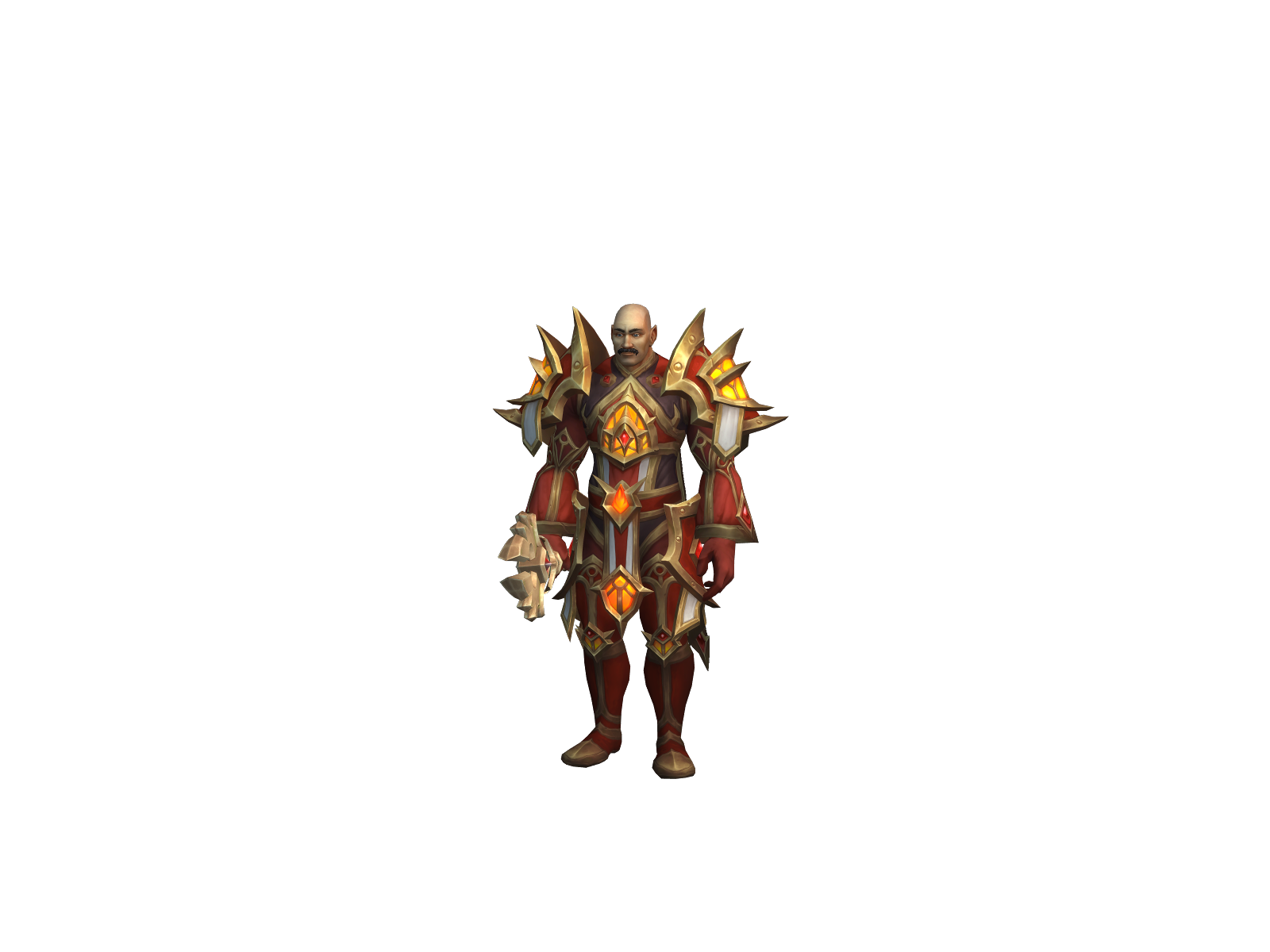 Piruchota 3D character render