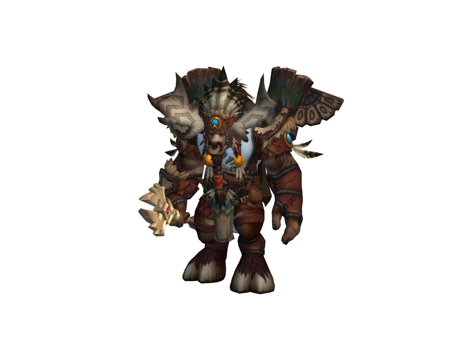 Grug 3D character render