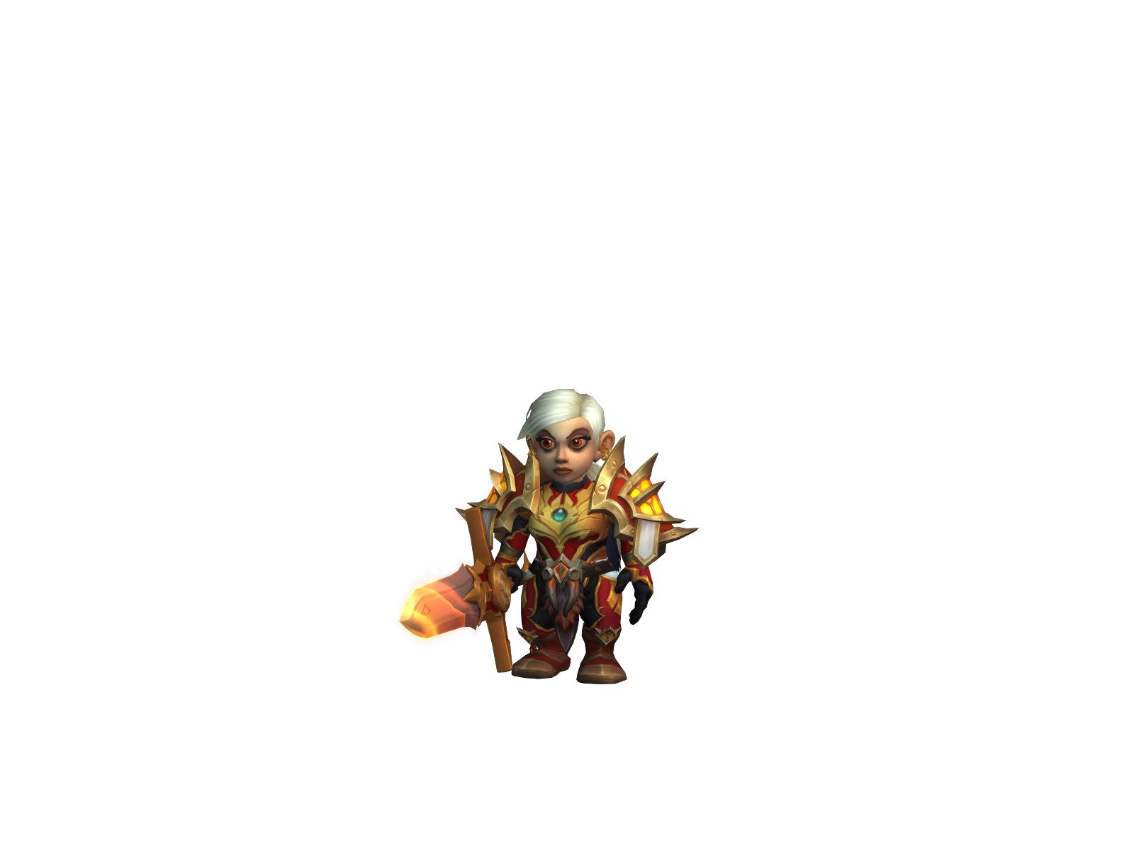 Paulita 3D character render