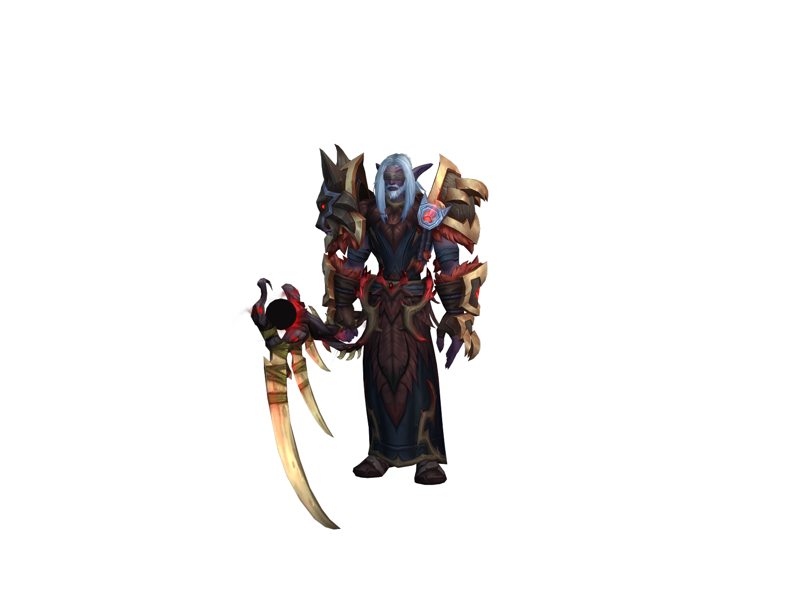 Gedran 3D character render