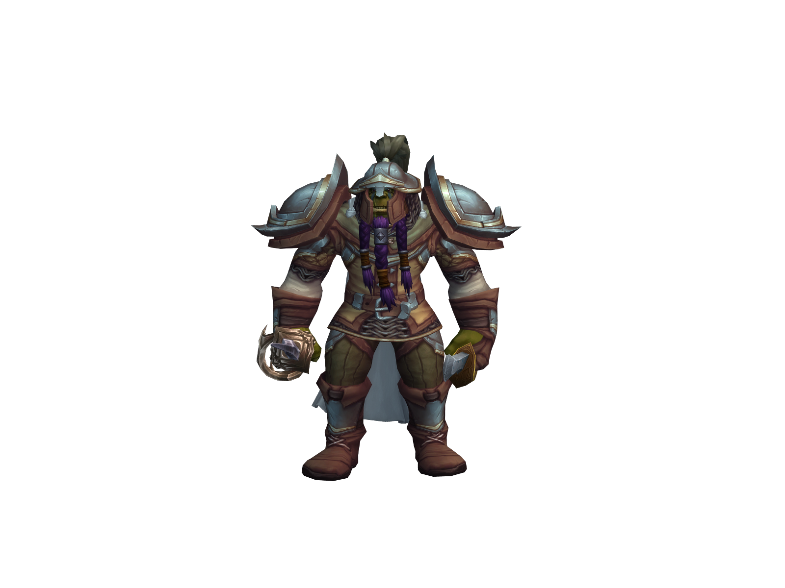 Abdias 3D character render