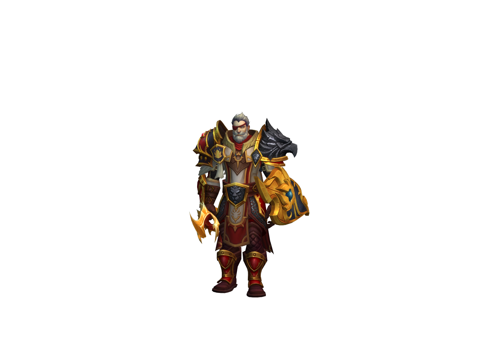 Deltaknight 3D character render