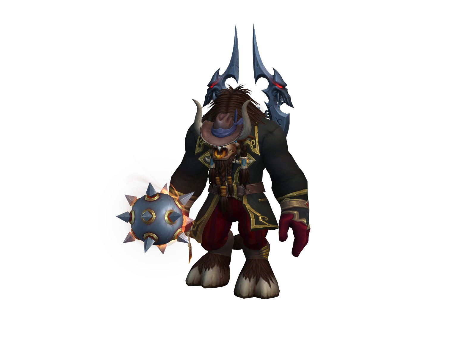Dondante 3D character render
