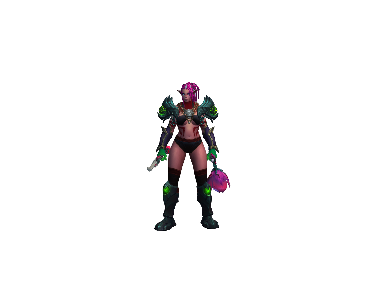 Kárumii 3D character render