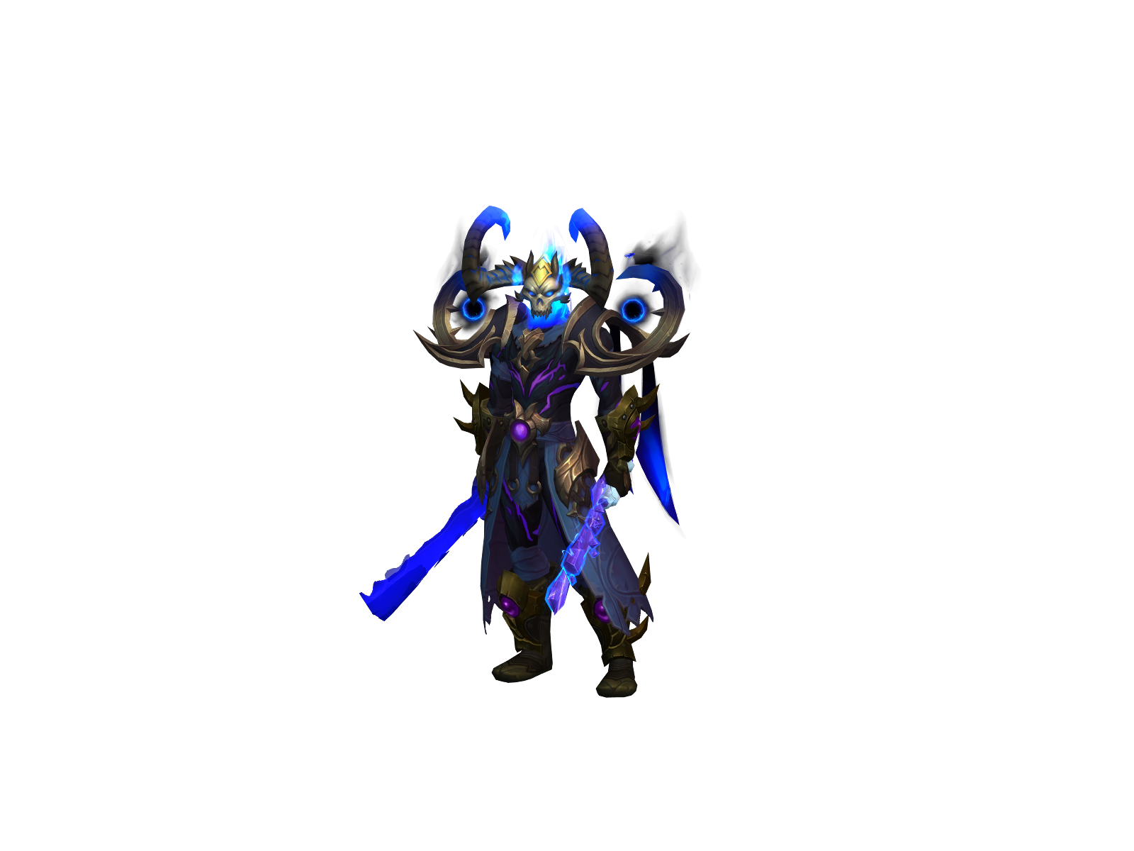 Raahnaked 3D character render