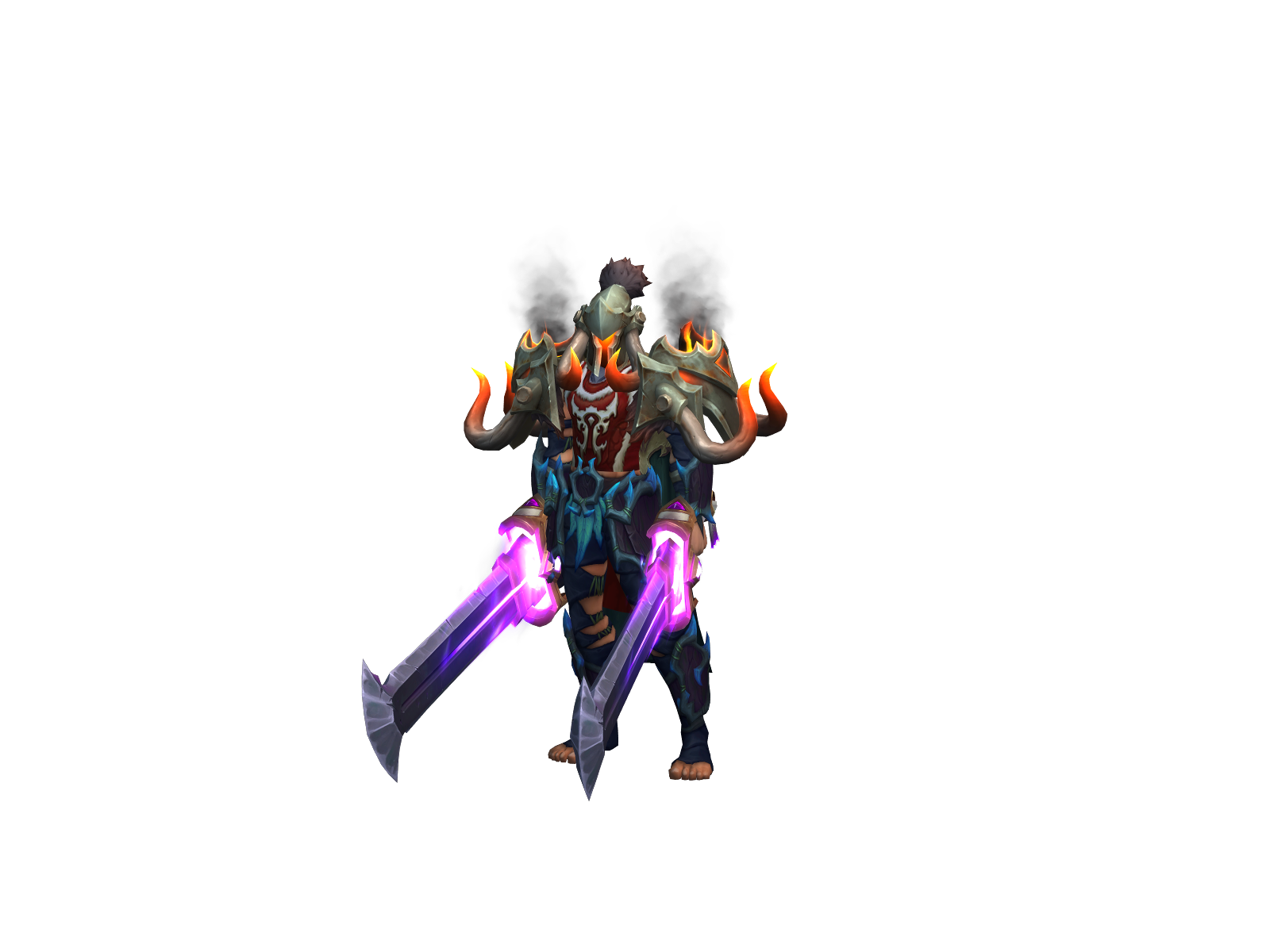 Elfowarfury 3D character render