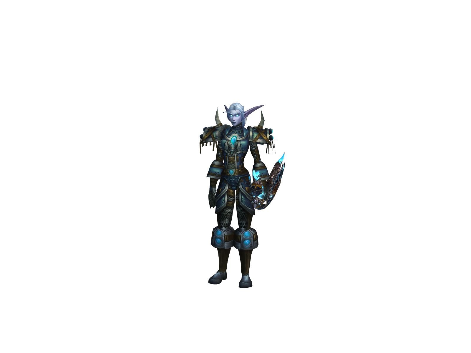 Aryya 3D character render