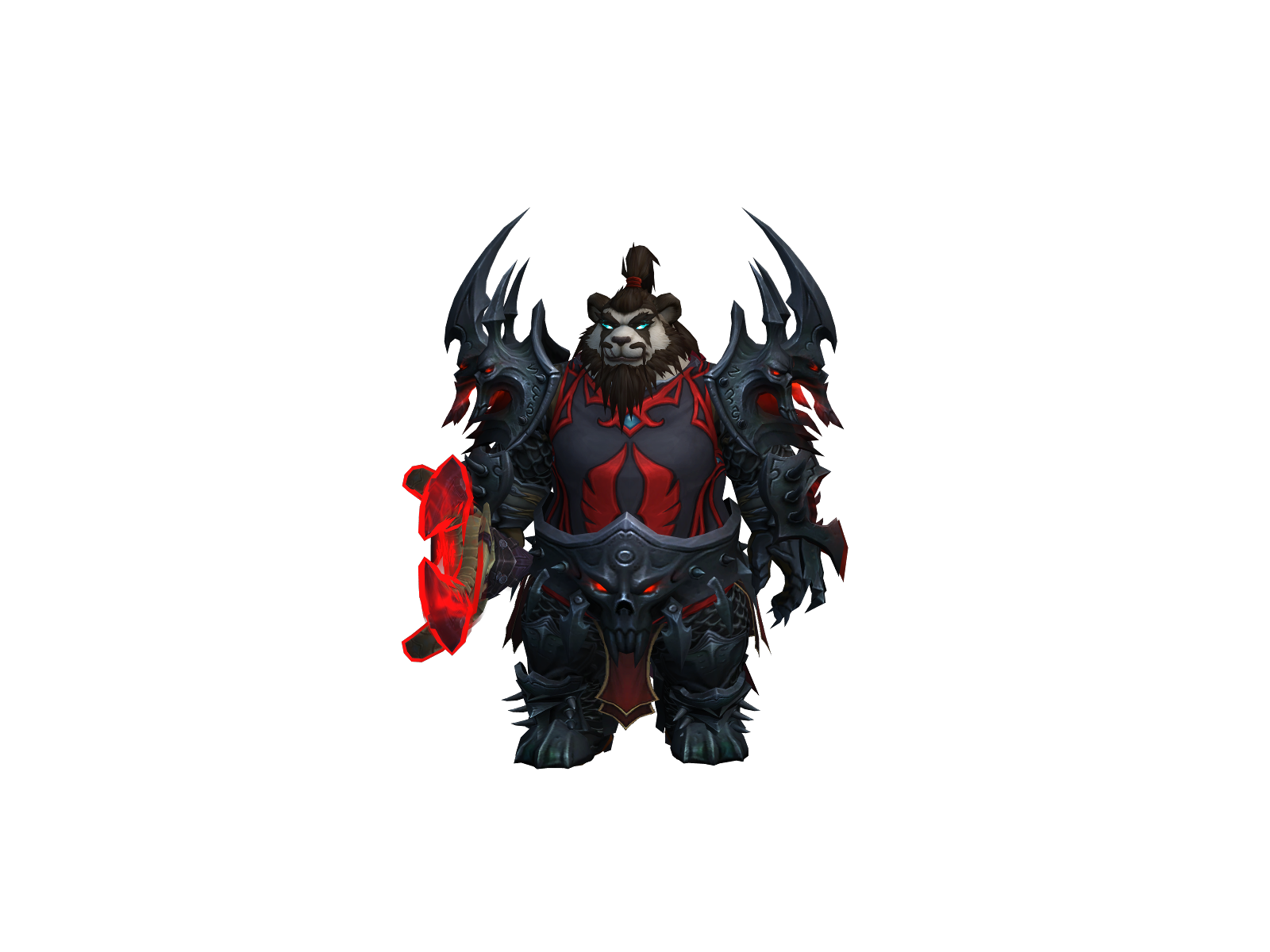 Pârädøx 3D character render