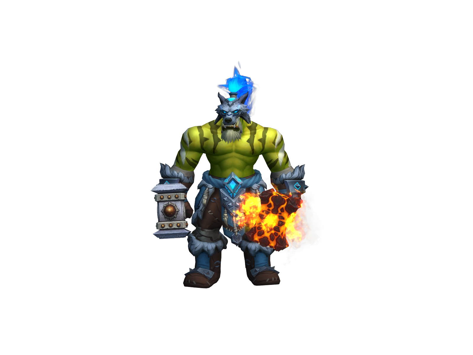 Ohgrim 3D character render