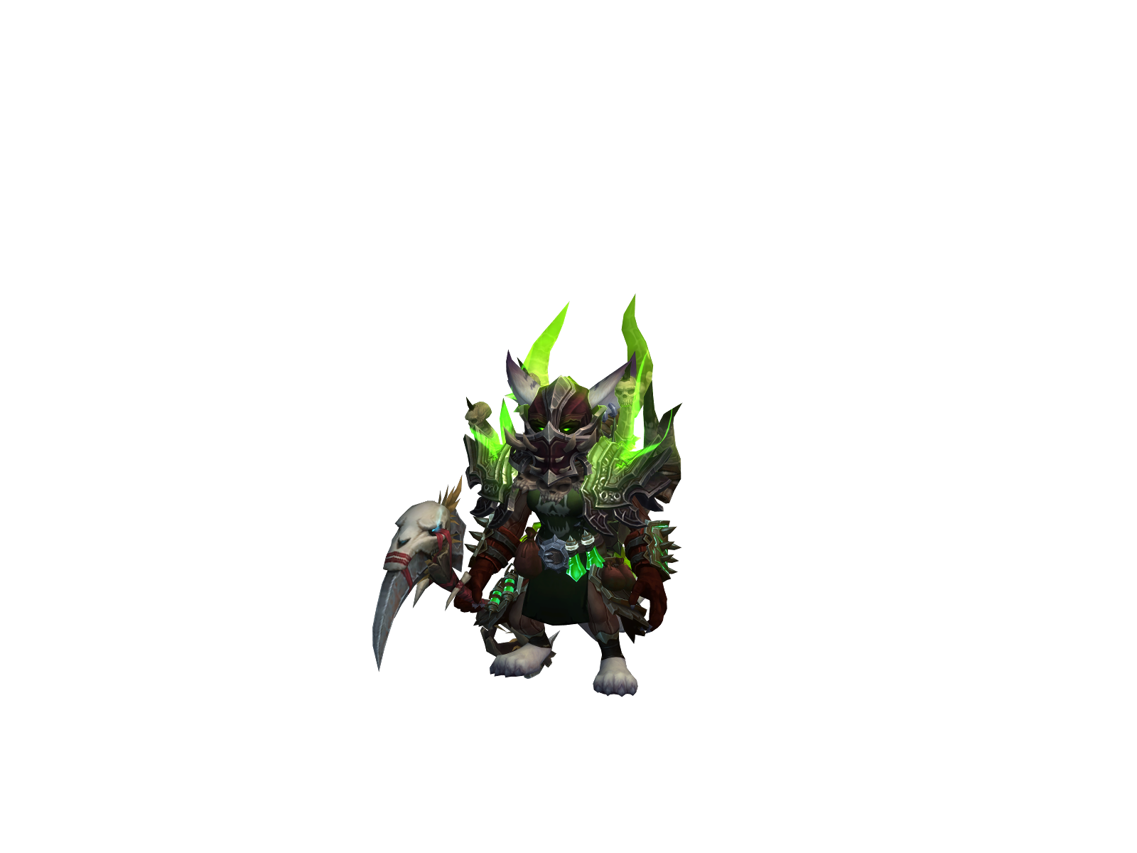 Blightreaver 3D character render