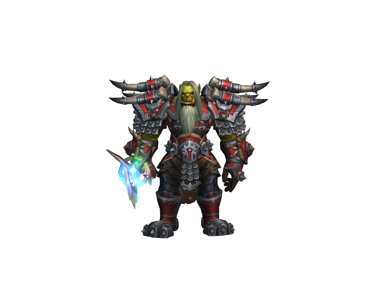 Gurney 3D character render