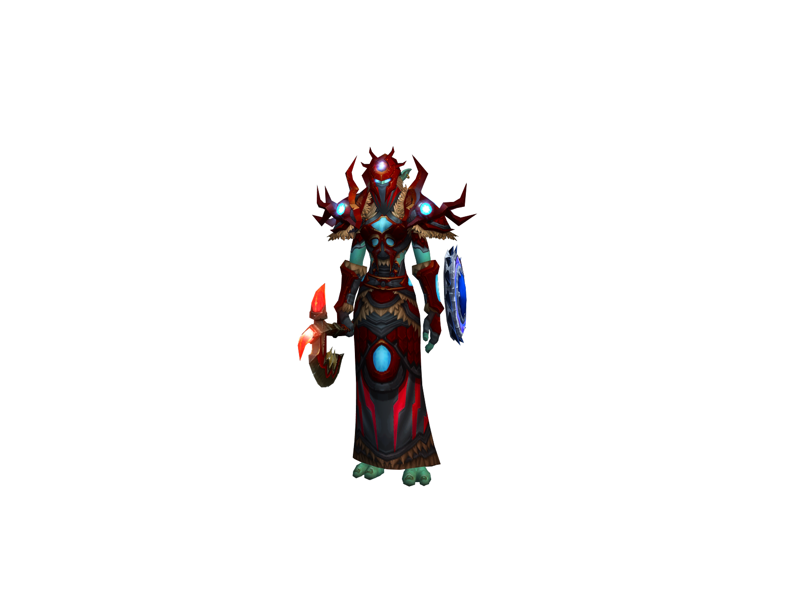 Ñeka 3D character render