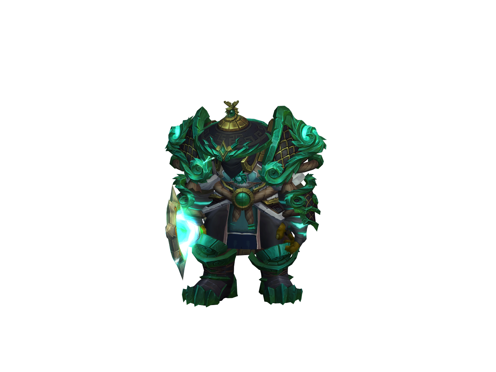 Guanacco 3D character render