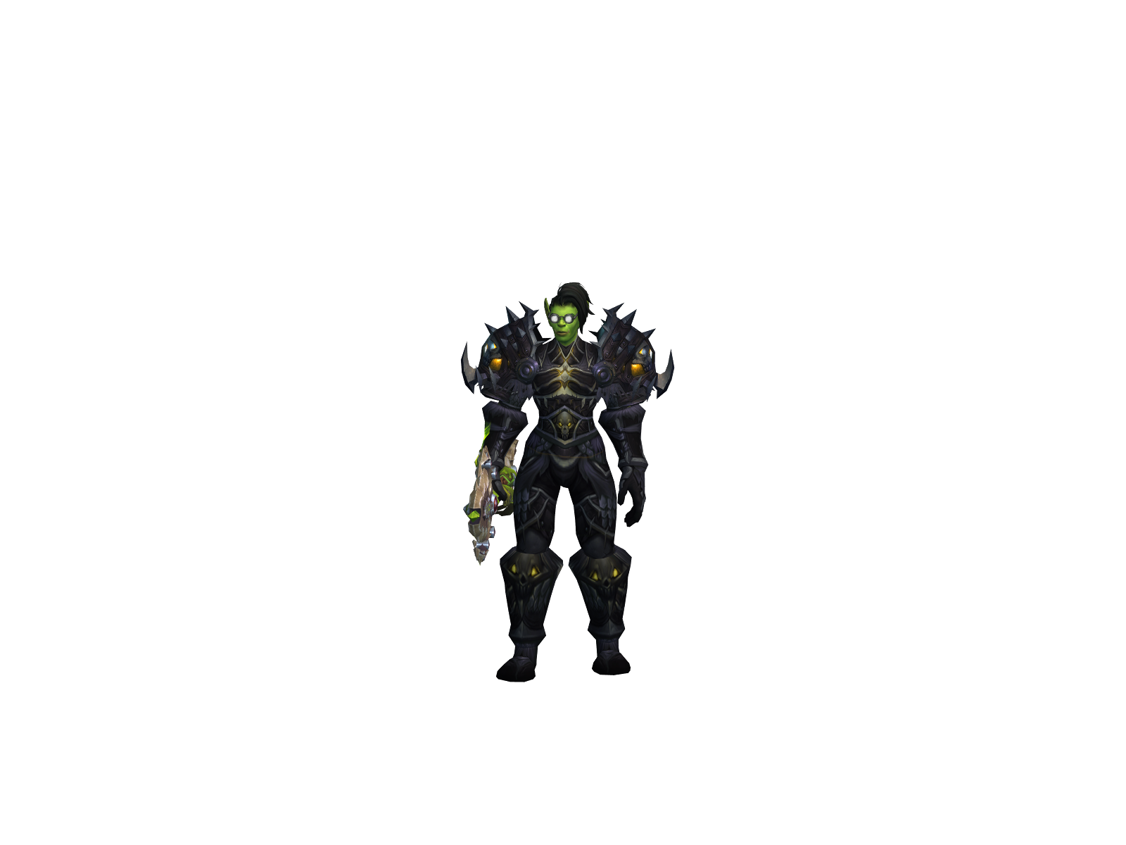 Gromnor 3D character render
