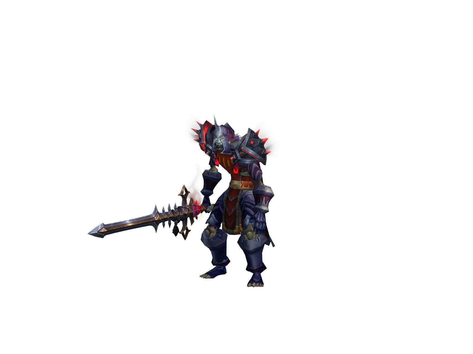 Darkmagno 3D character render