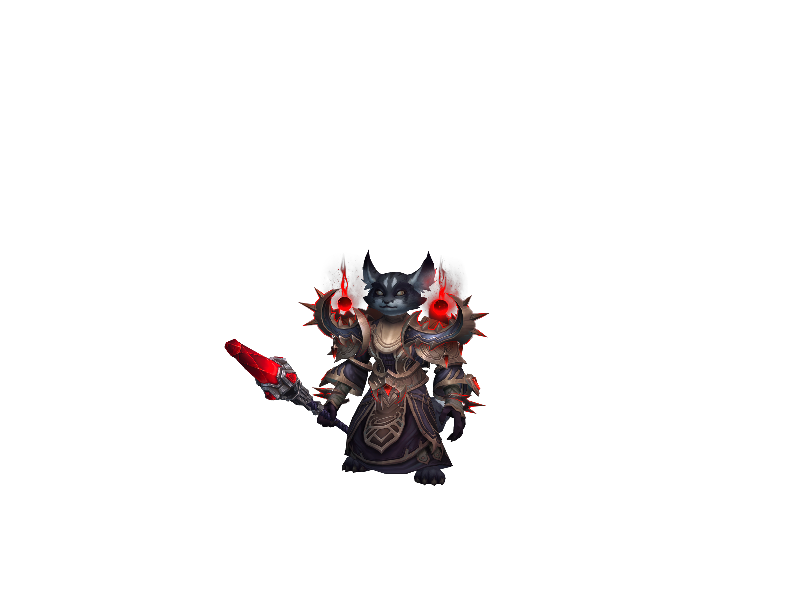 Qaenish 3D character render