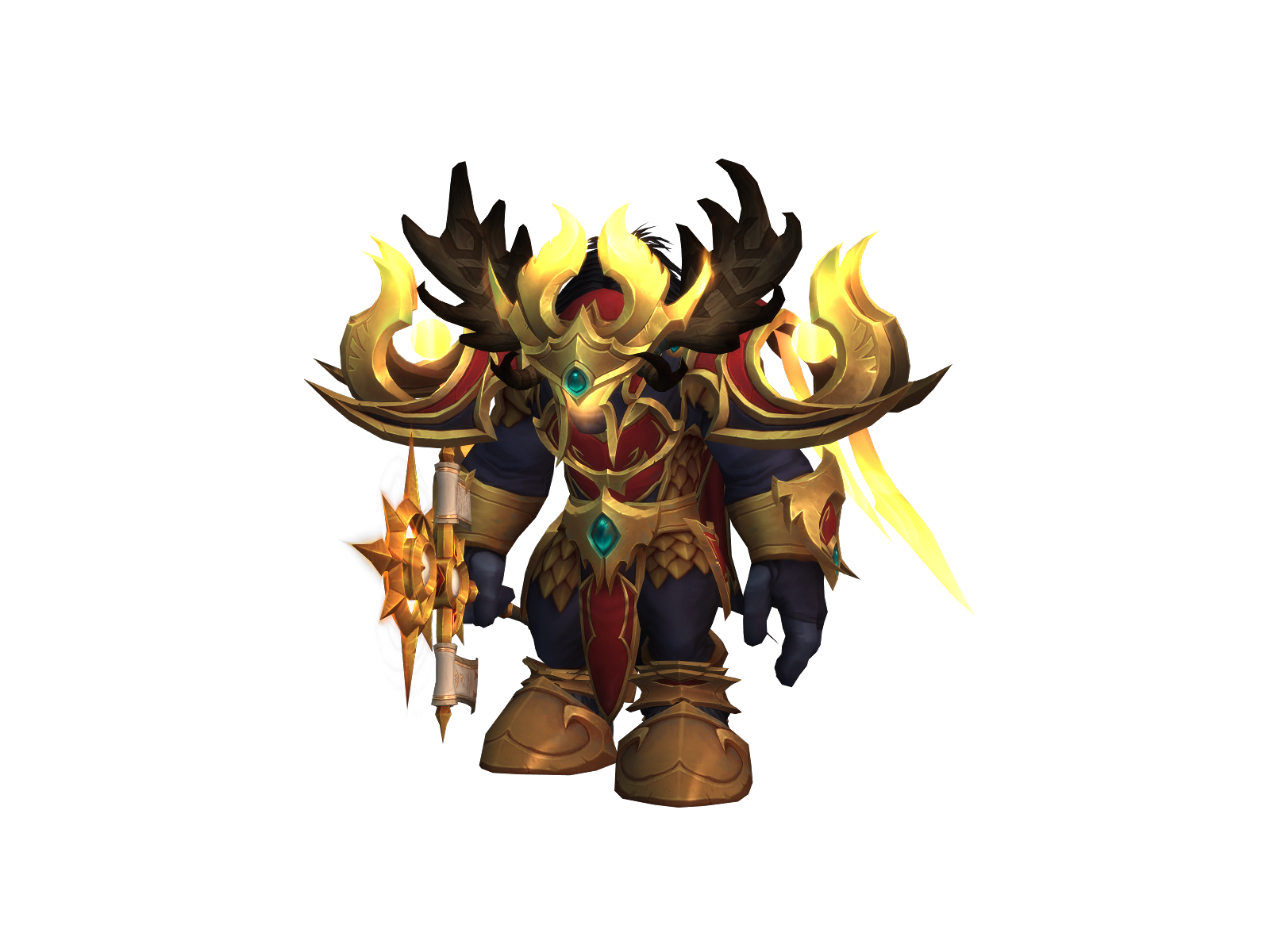 Arget 3D character render