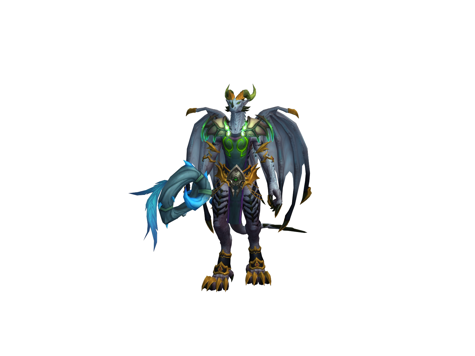 Anzúra 3D character render