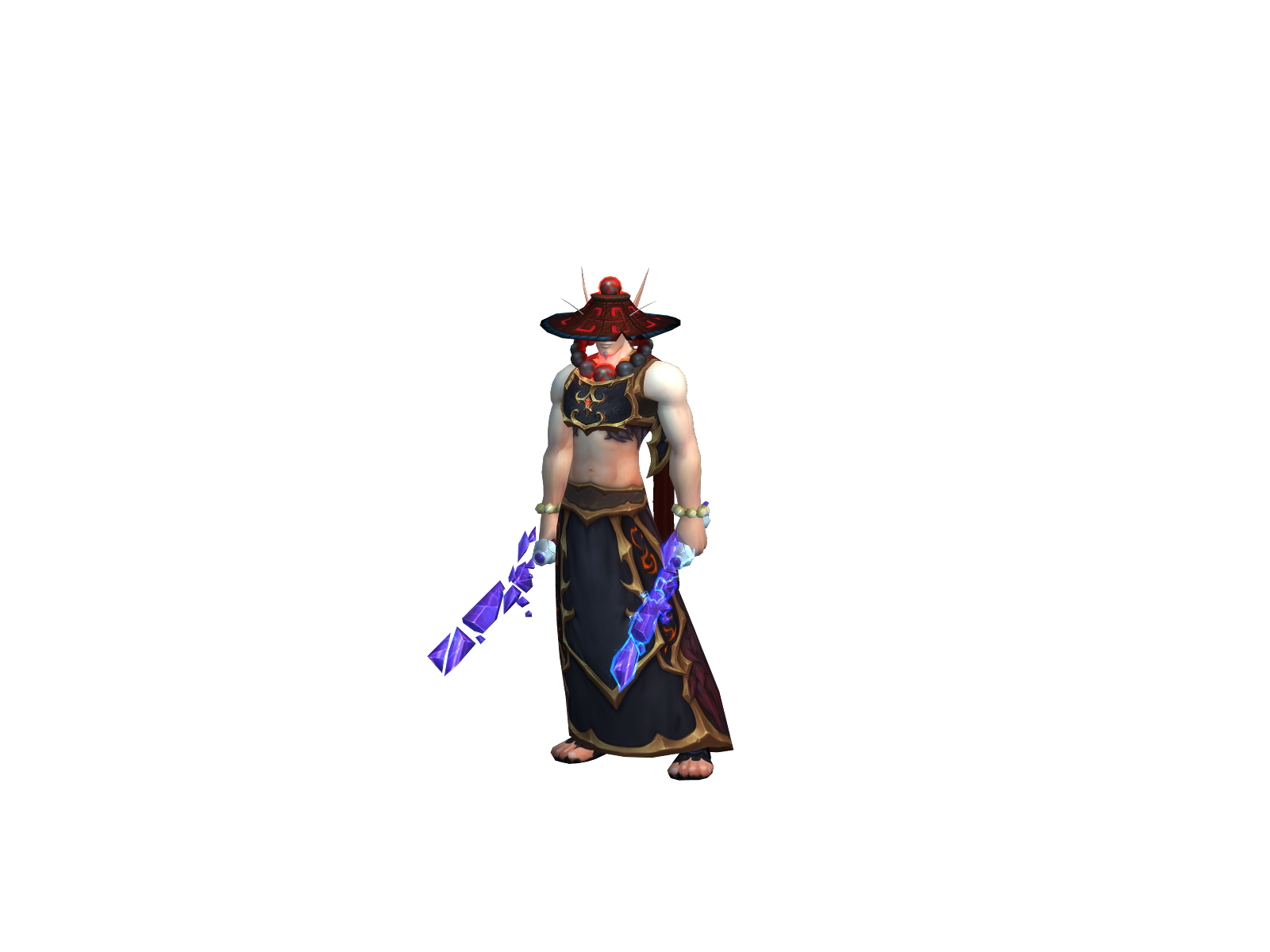 Debarrio 3D character render