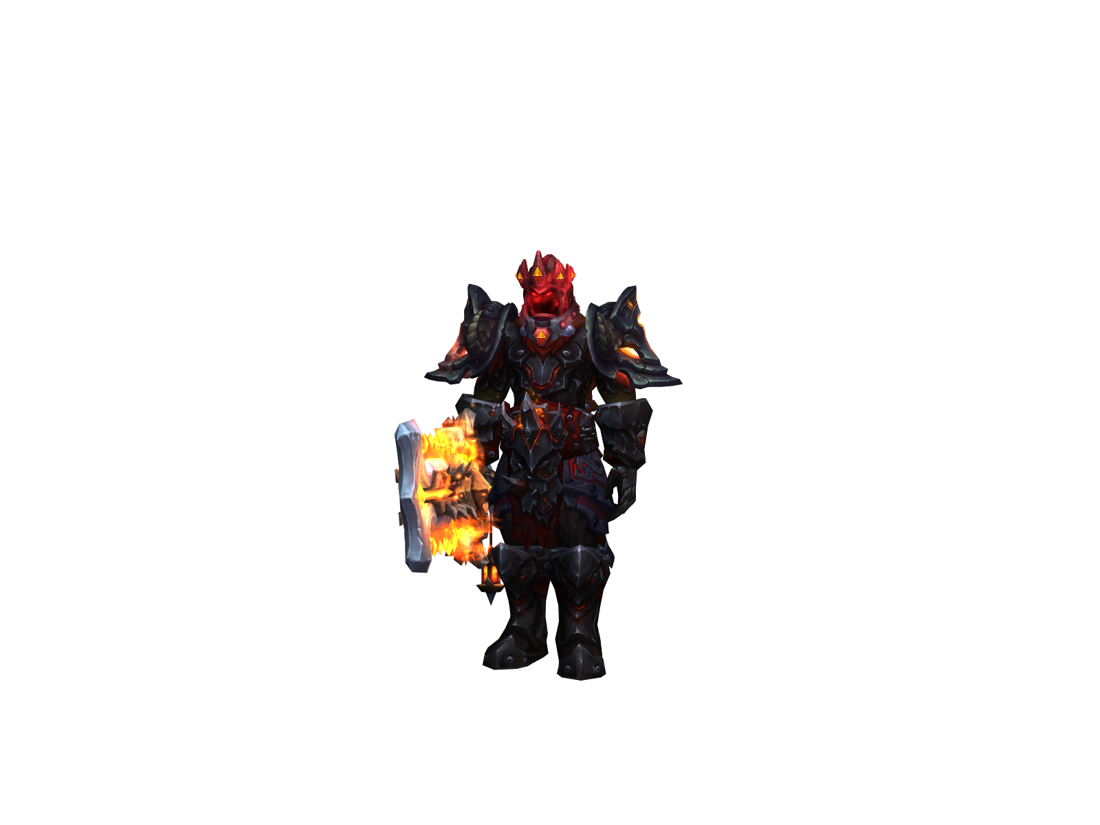 Isran 3D character render