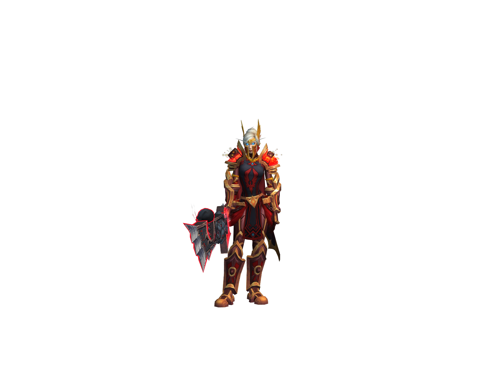 Allêría 3D character render