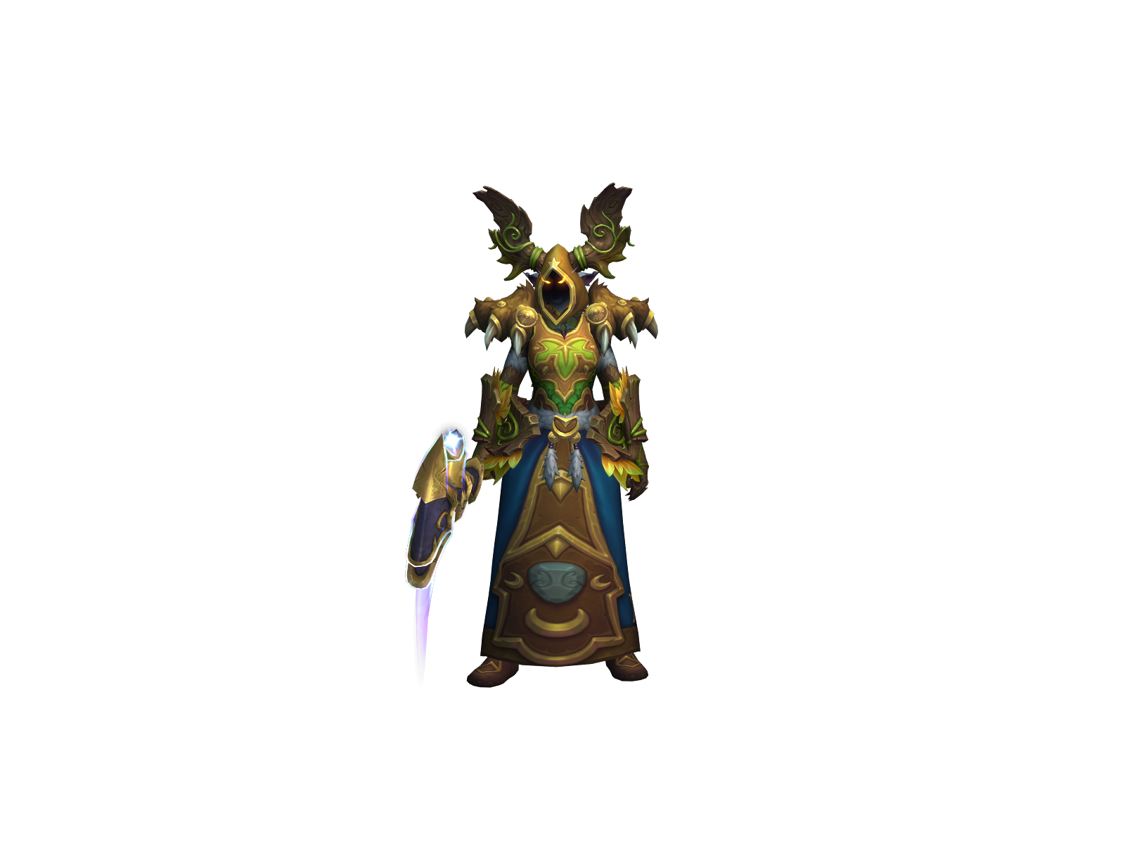 Evllnu 3D character render