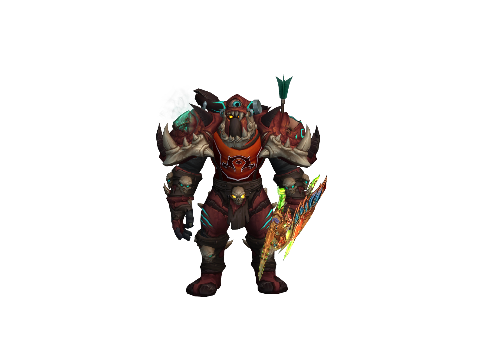 Blodshed 3D character render