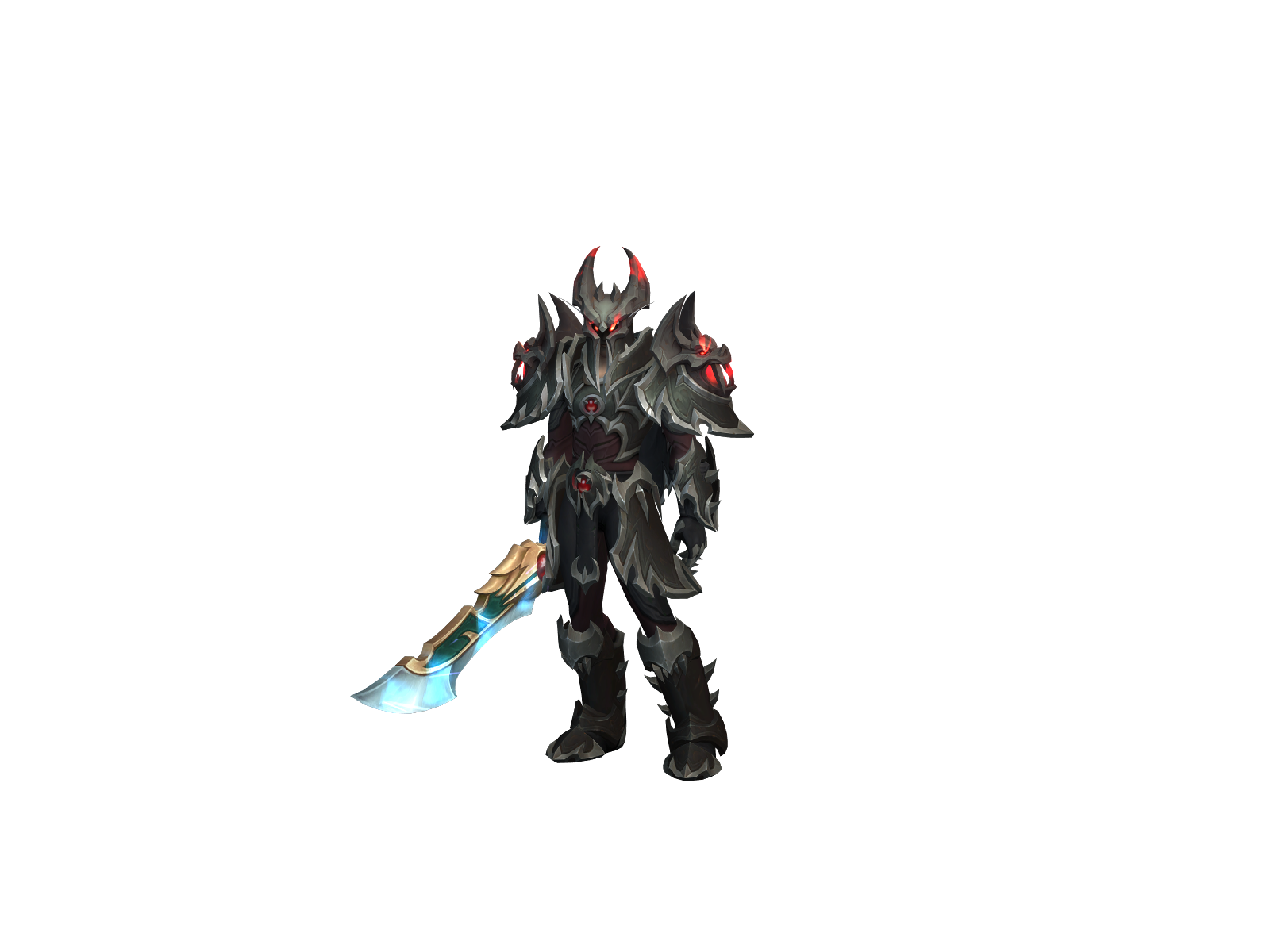 Stratodeath 3D character render
