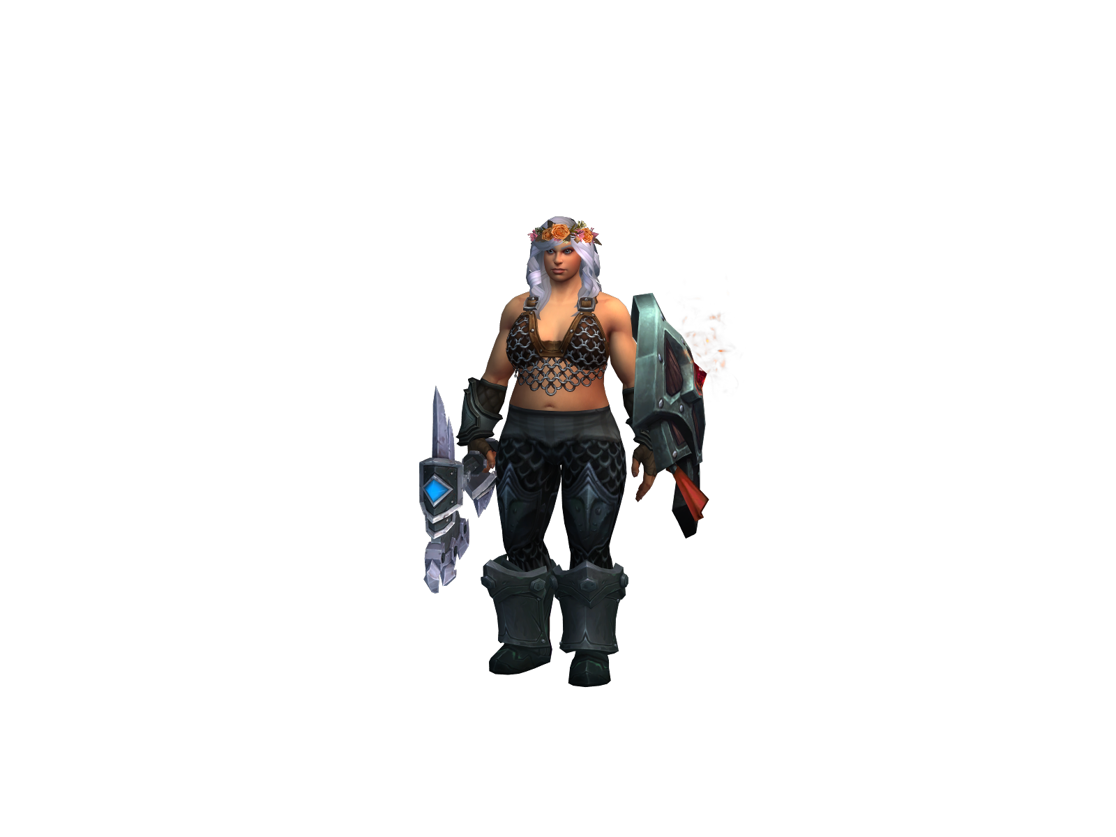 Chamchis 3D character render