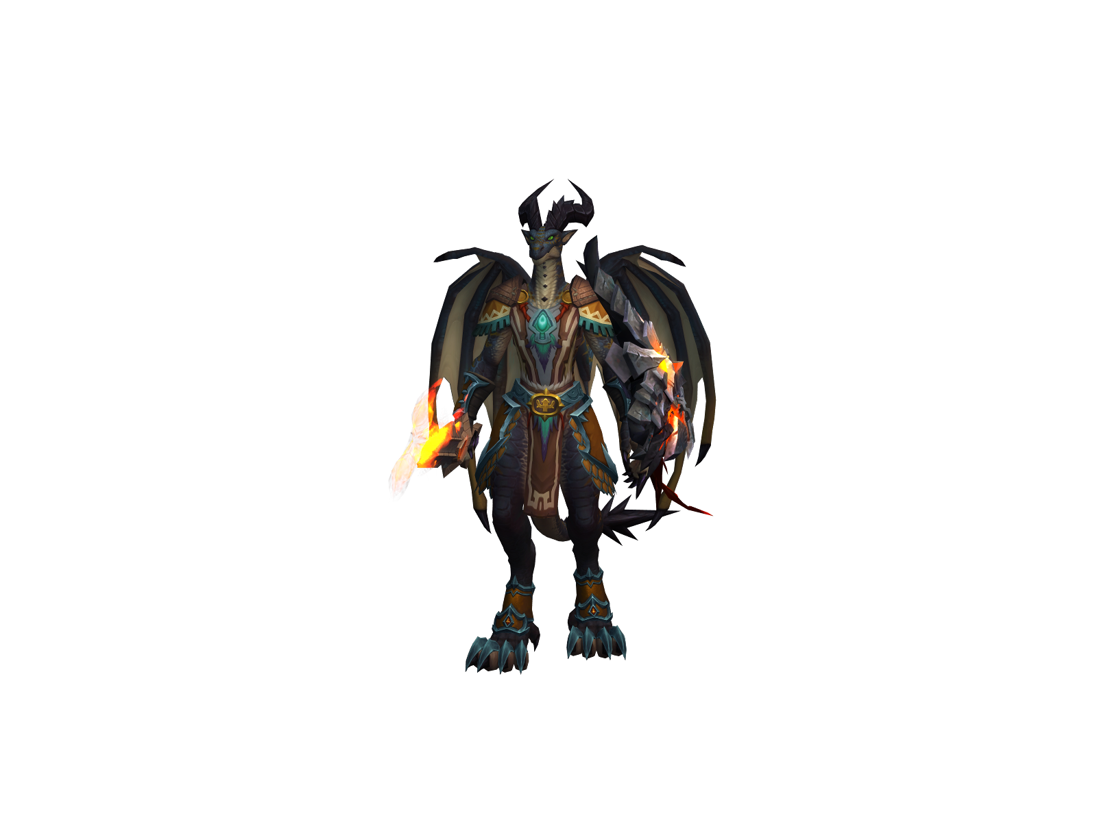 Dokire 3D character render